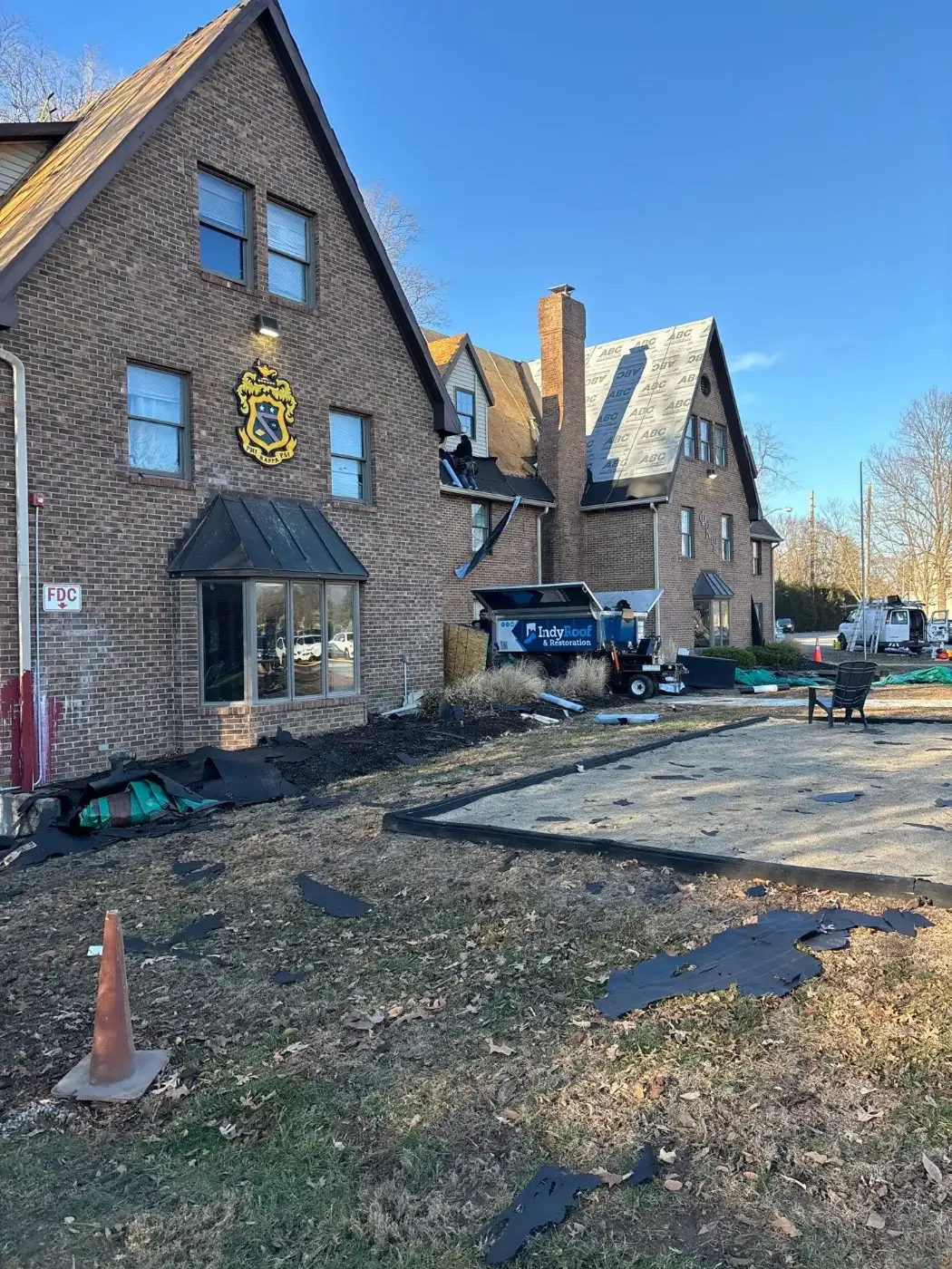 Flashing and seam work in Dunkirk